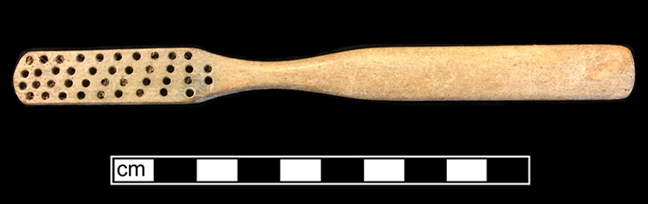 Mid-to-Late 19th Century Bone Toothbrush - Image